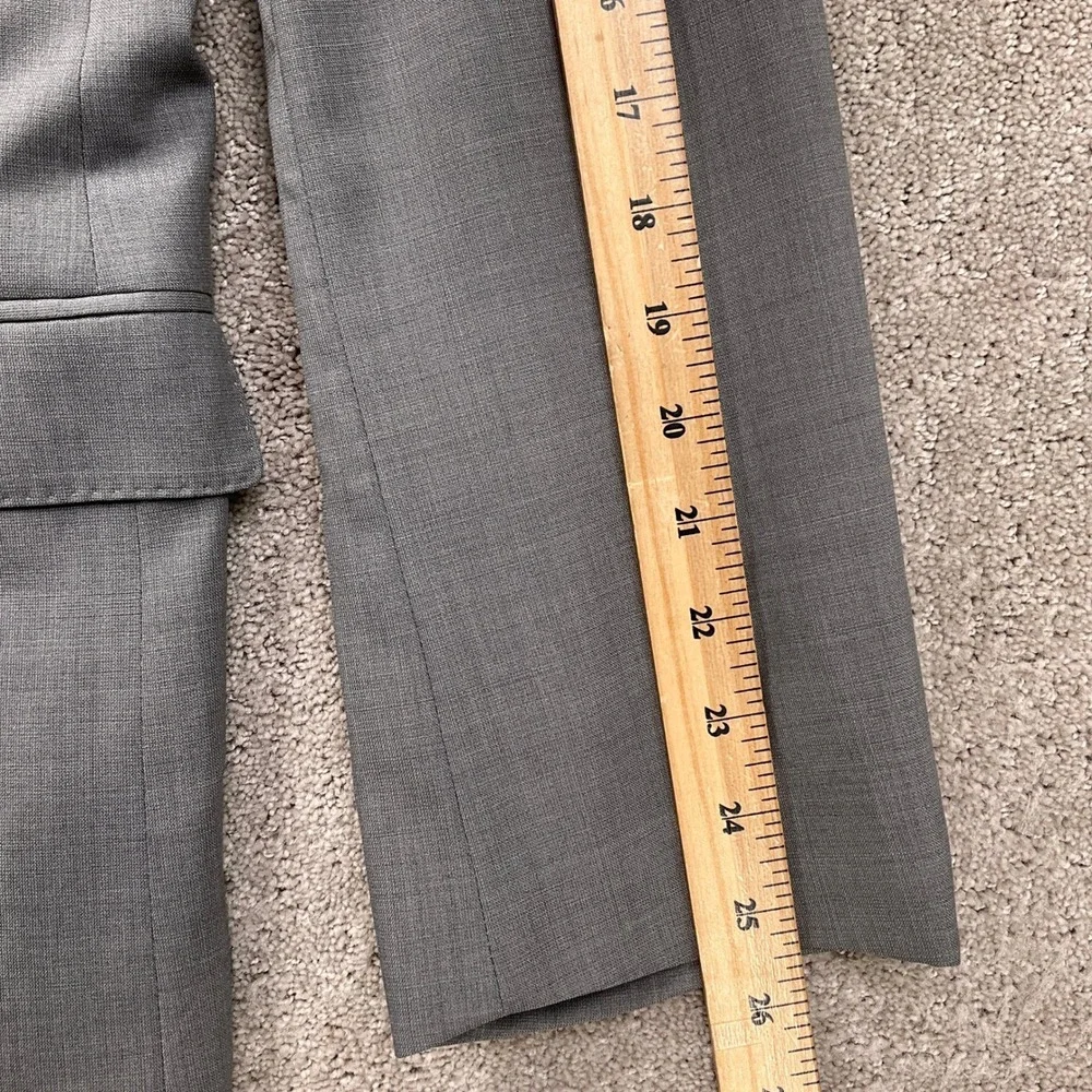 Joseph Jos A Bank Suit Mens 43L 34W 31L‎ Gray Slim Fit Neutral Classic Wool